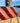 Solid Cherry Hardwood American Flag